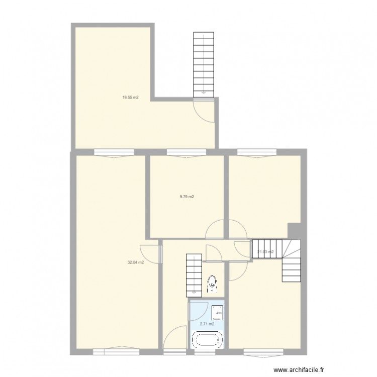 Ferdinand 1étage. Plan de 0 pièce et 0 m2