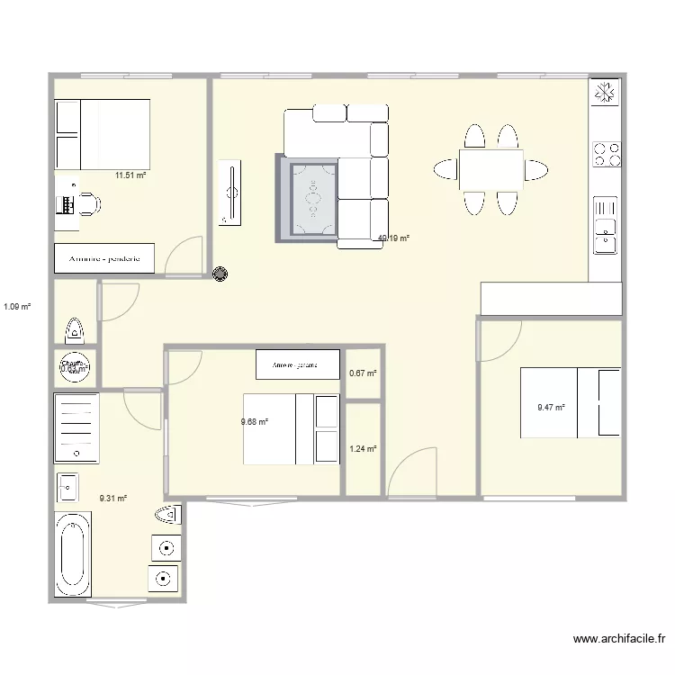 plan retravaillé. Plan de plan retravaillé. Plan de