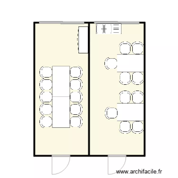 EGCS BELLEVILLE SUR SAONE. Plan de 
