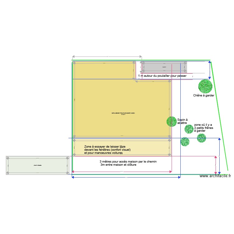 ESPACE POUR IMPLANTATION MAISON. Plan de 0 pièce et 0 m2