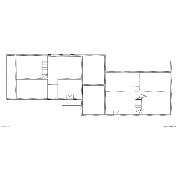 issen &eacute;tage. Plan de 