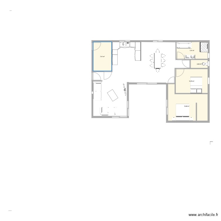 maison 1. Plan de 0 pièce et 0 m2