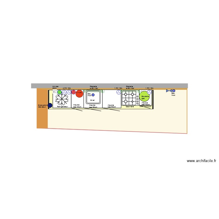  terrasse vierge meuble 02. Plan de 0 pièce et 0 m2