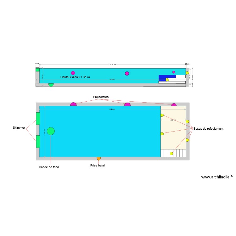 M HUBMANN . Plan de 0 pièce et 0 m2