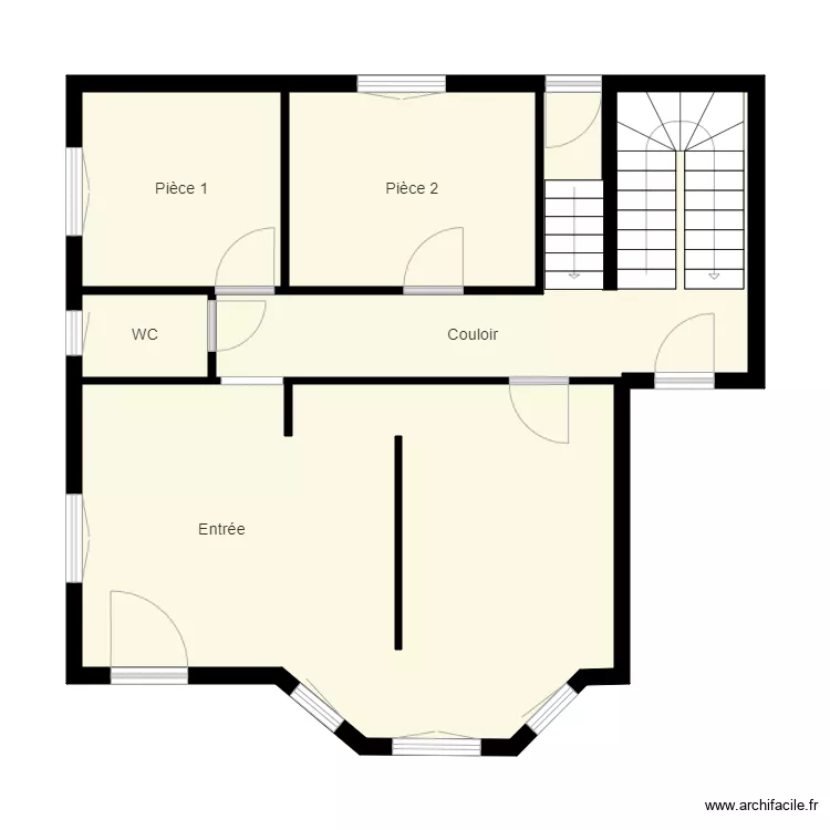 Croquis Rch HEMING. Plan de 
