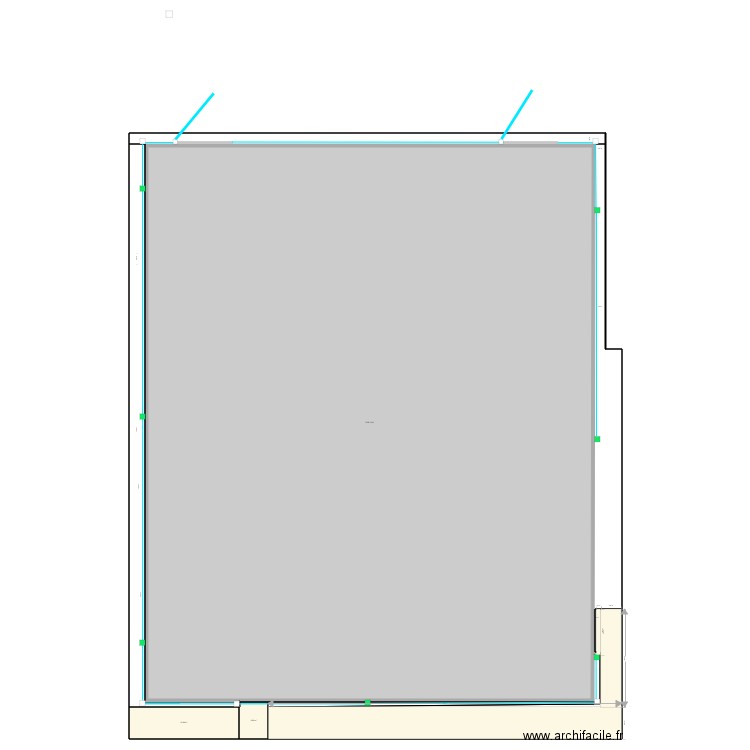 SCI DES CHAMPS PIOT PROJET VOIRIE. Plan de 0 pièce et 0 m2