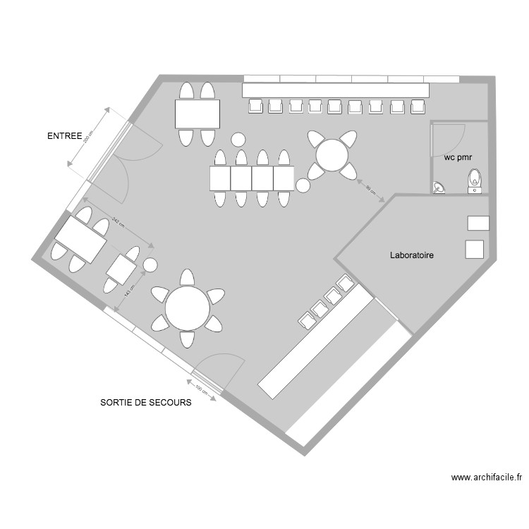 LOCAL CHANTELOUP 3. Plan de 0 pièce et 0 m2