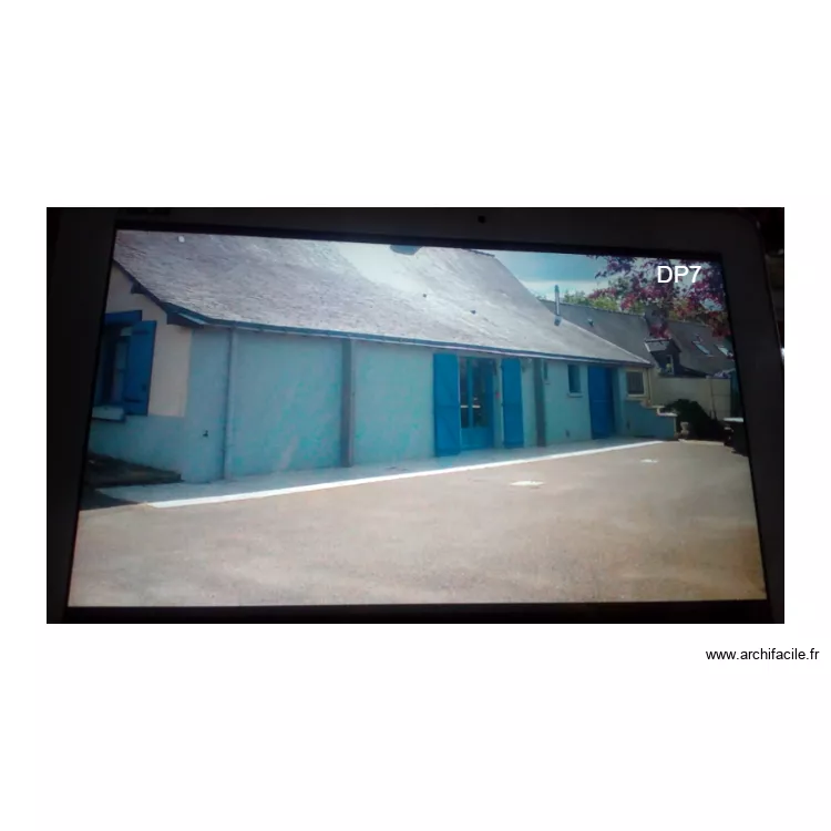 Photo de pr&egrave;s. Plan de 