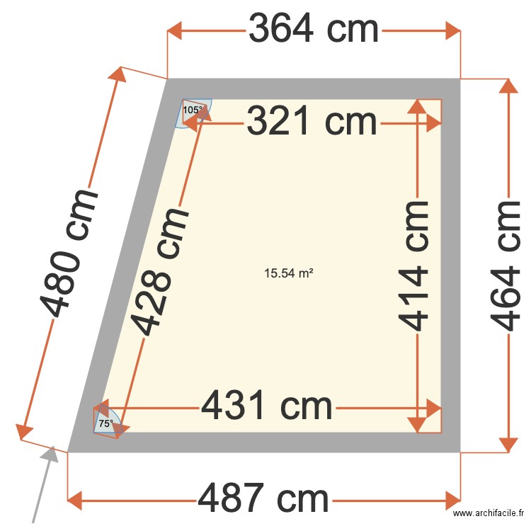 Abri de Jardin plan de masse vue aerienne. Plan de 0 pièce et 0 m2