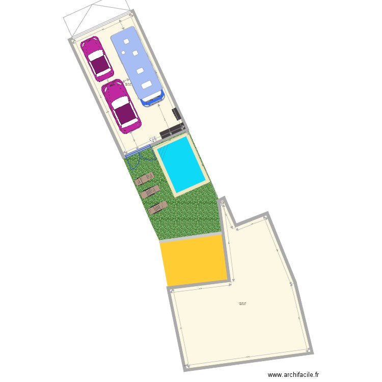 CADASTRE. Plan de 0 pièce et 0 m2