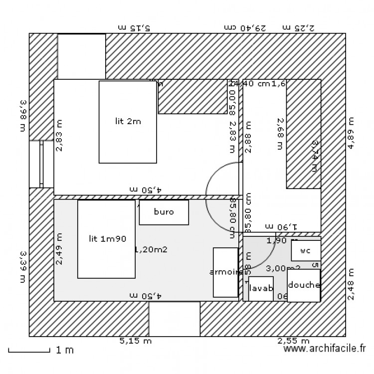 pratoucy premier2. Plan de 0 pièce et 0 m2