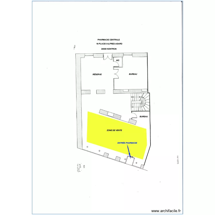 PLAN EXISTANT. Plan de 