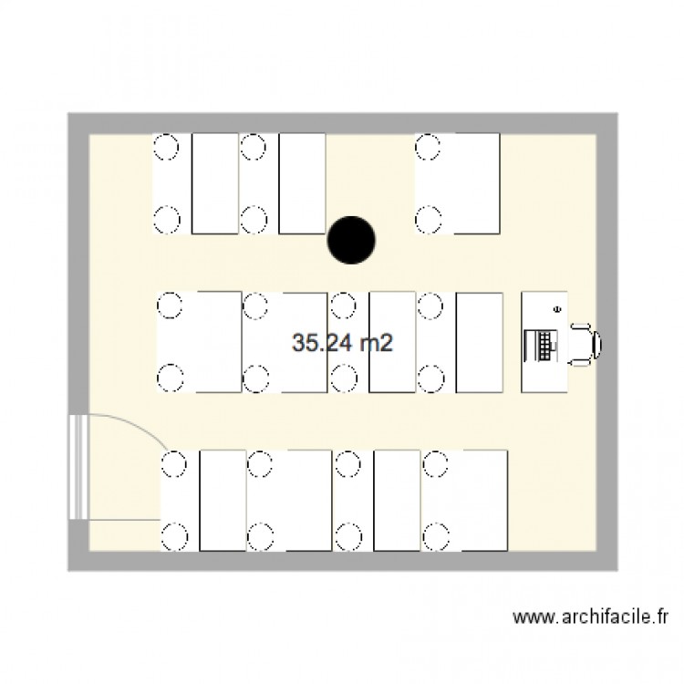 Salle 24. Plan de 0 pièce et 0 m2