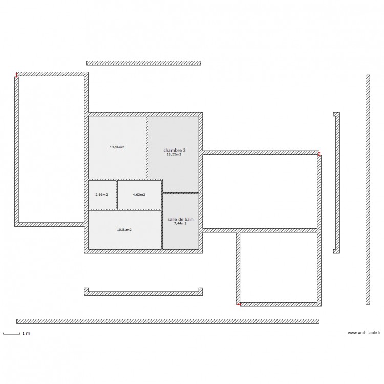 pas loin l'étage. Plan de 0 pièce et 0 m2