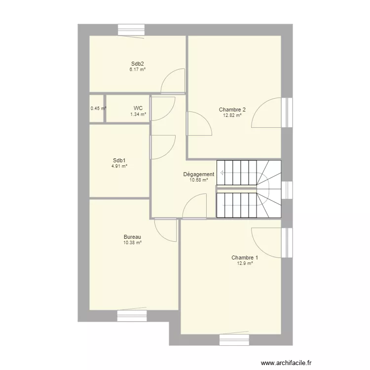 ArtMonia étage vide. Plan de ArtMonia étage vide. Plan de