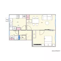 Plan appartement Saint-Fran&ccedil;ois_VBis_Meubl&eacute;_20220910