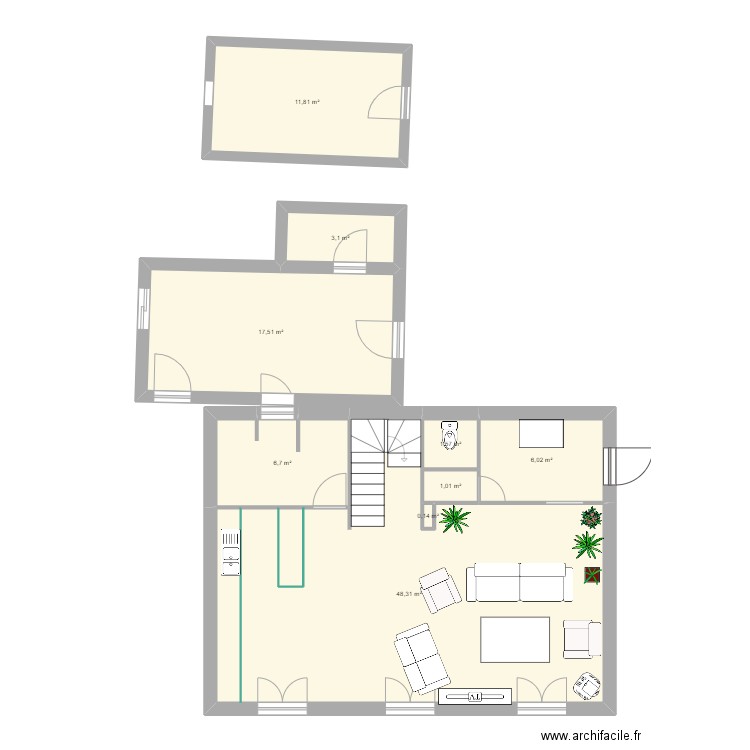 anto 1. Plan de 0 pièce et 0 m2