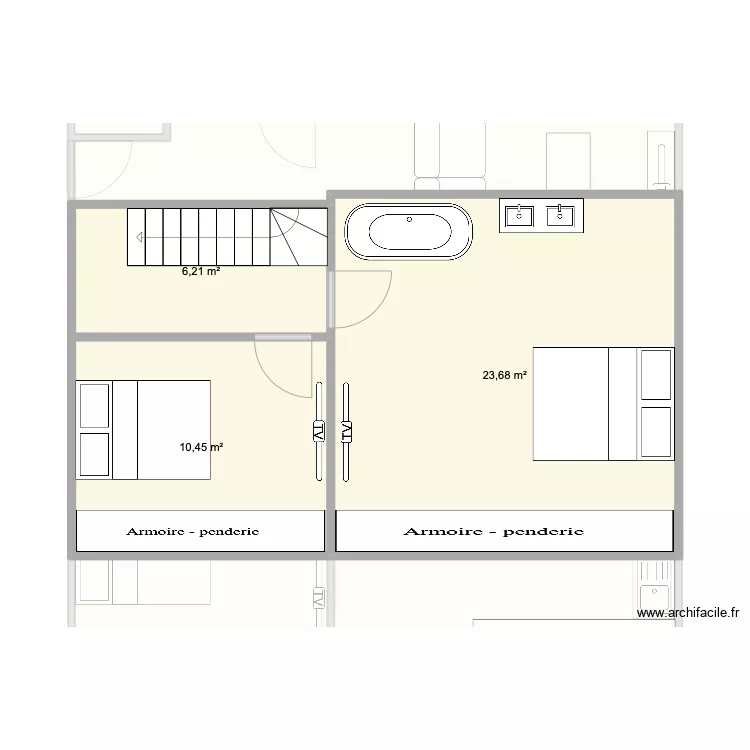 bag&eacute; t4. Plan de 