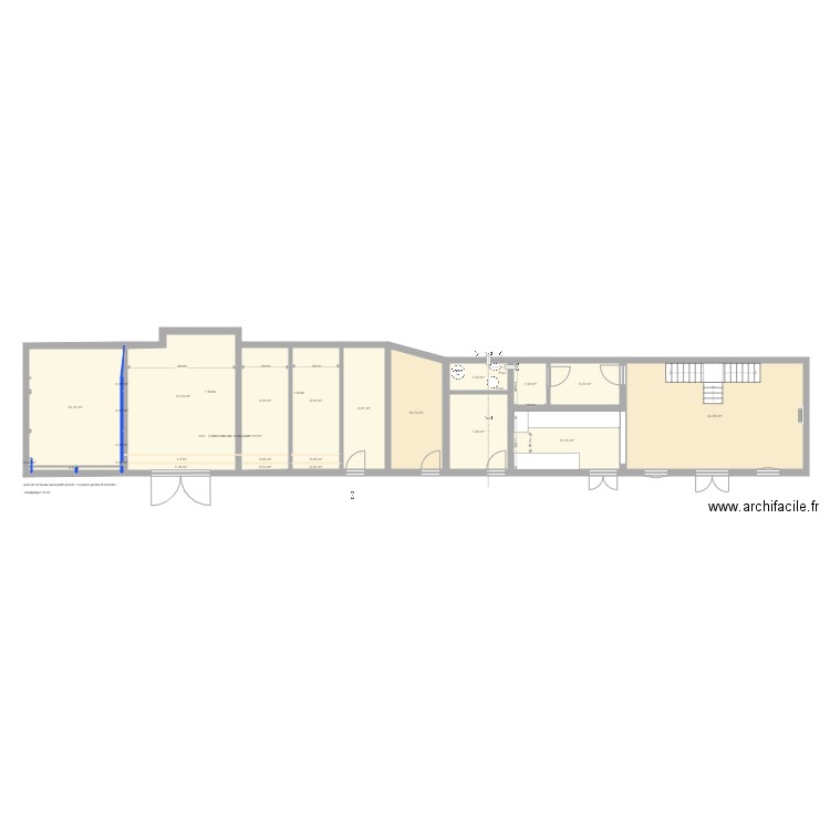 neuve02. Plan de 24 pièces et 149 m2