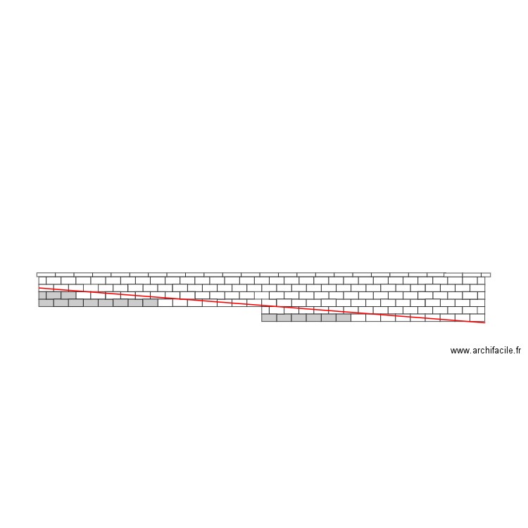 Mur VK ext. Plan de 0 pièce et 0 m2