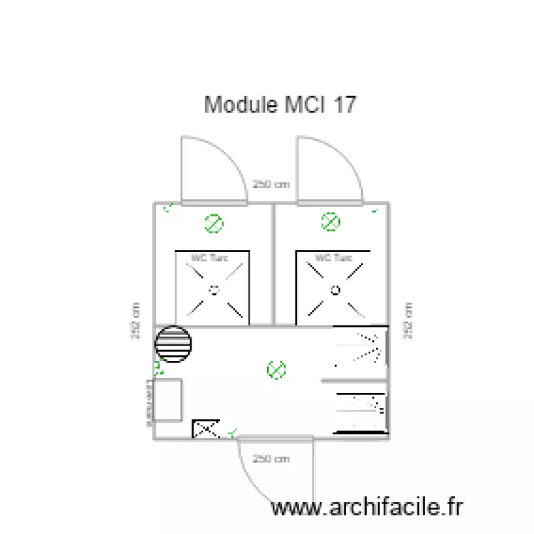 MCI 17. Plan de 