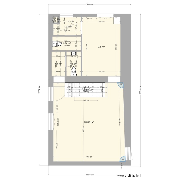 Ouistreham 1. Plan de 0 pièce et 0 m2