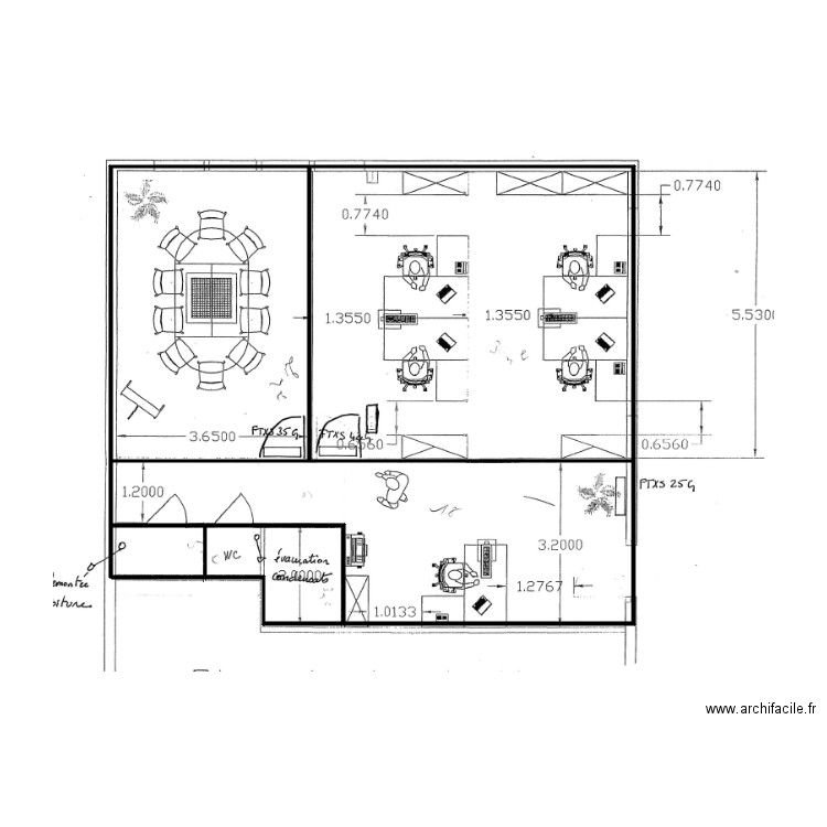 42696 lot 1 rdc 90 m2. Plan de 0 pièce et 0 m2