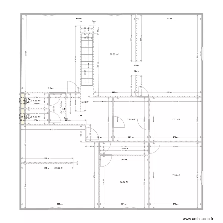 fabelle. Plan de 