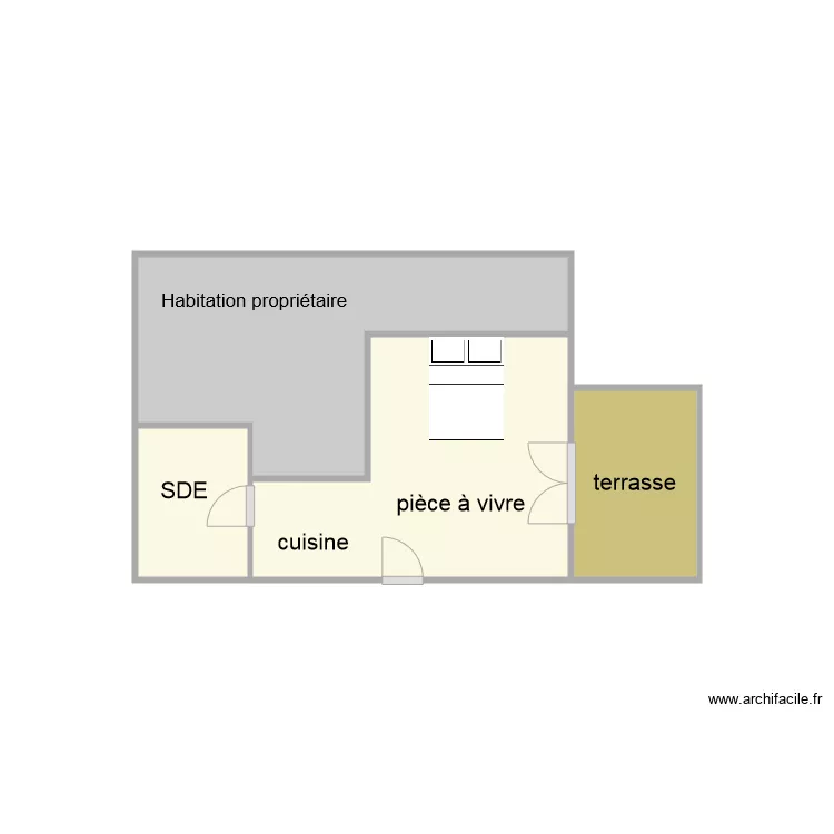 3126 Stepanek. Plan de 