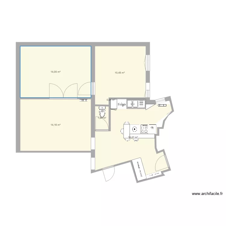 Clotilde DROIT. Plan de 