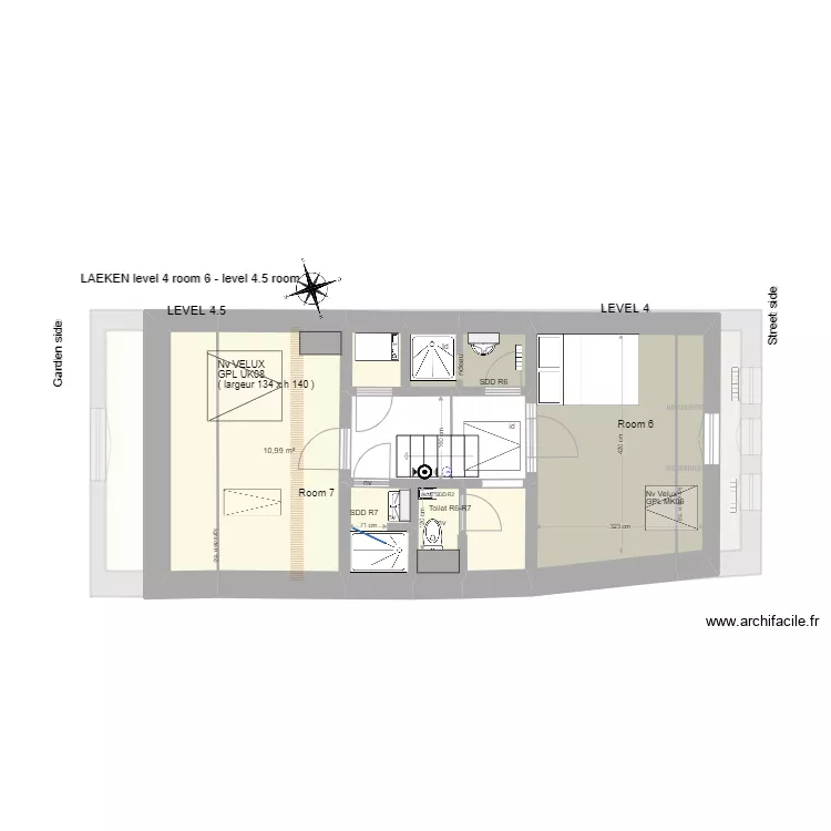 LAEKEN. Plan de 