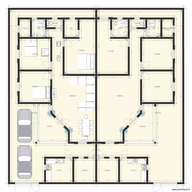 Villa A Louer Lotus Type v20161015 Renew. Plan de 0 pièce et 0 m2