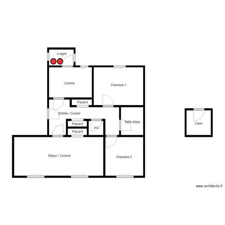 fournigault r. Plan de 0 pièce et 0 m2