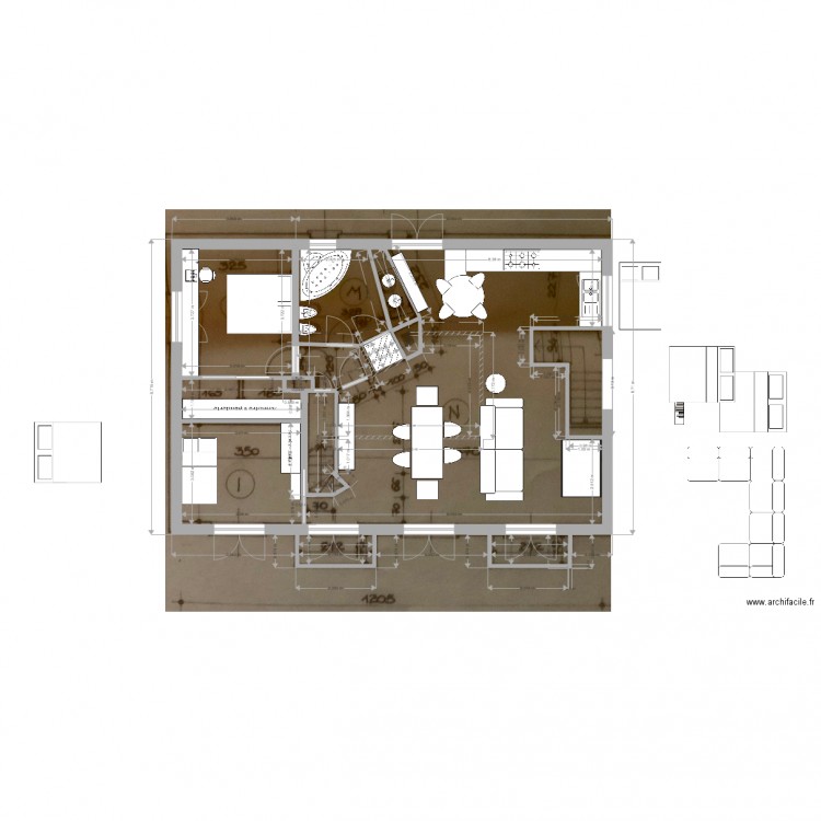 casa milano. Plan de 0 pièce et 0 m2