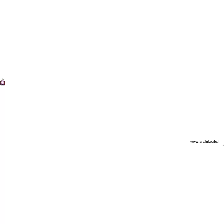 maison face avant. Plan de maison face avant. Plan de