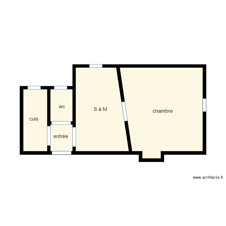 6 crespin du gast. Plan de 0 pièce et 0 m2