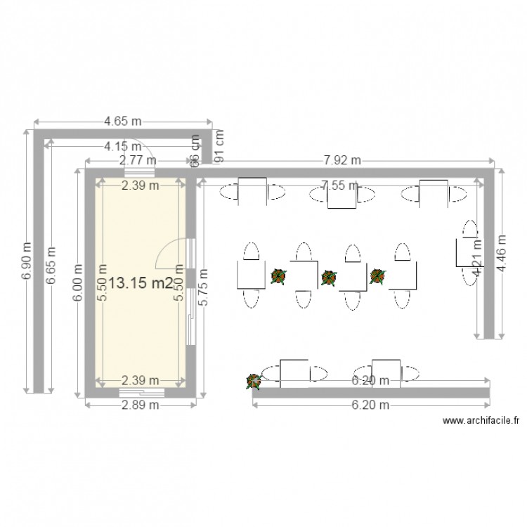 STRUCTURE 2 AVEC PERGOLA. Plan de 0 pièce et 0 m2