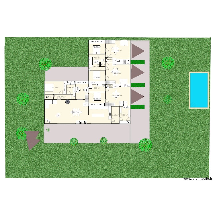 gite 9. Plan de 0 pièce et 0 m2