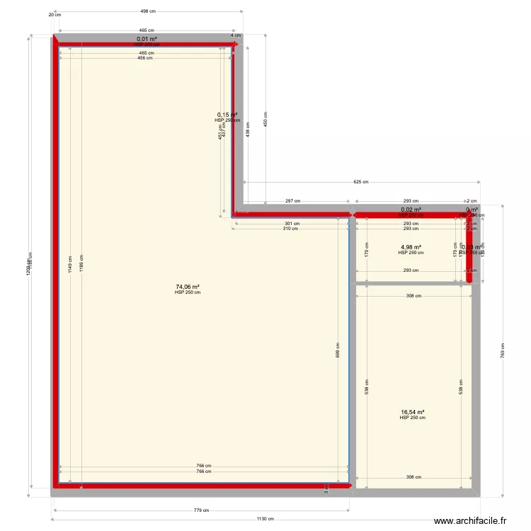 HOUFFLINE RDC. Plan de 