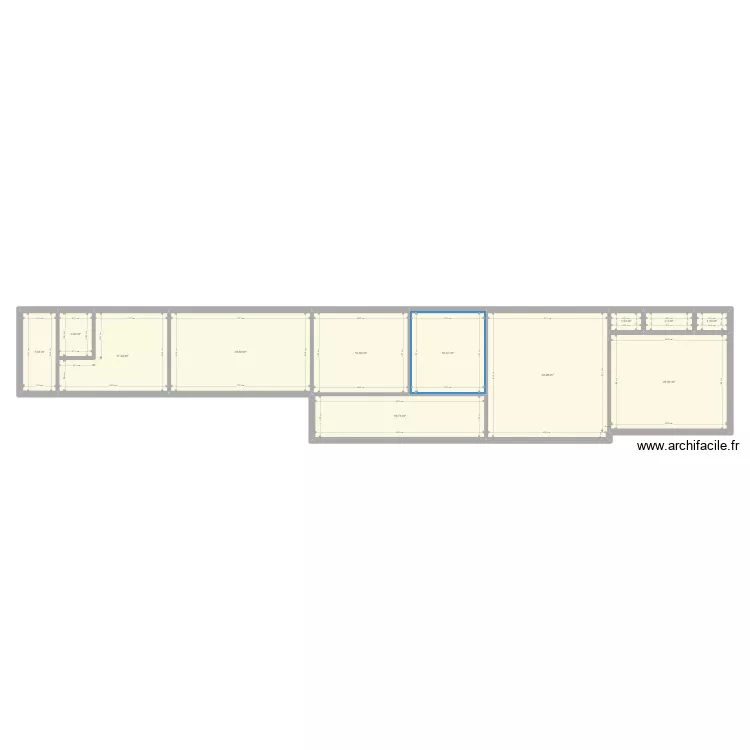 CHATEAU GARAUC R+2. Plan de CHATEAU GARAUC R+2. Plan de