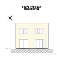 Coupe Face Sud Ouest Non Modifi&eacute;e