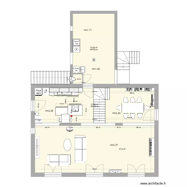 Rouret RdC V10. Plan de 
