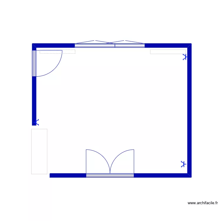 salle à manger. Plan de salle à manger. Plan de