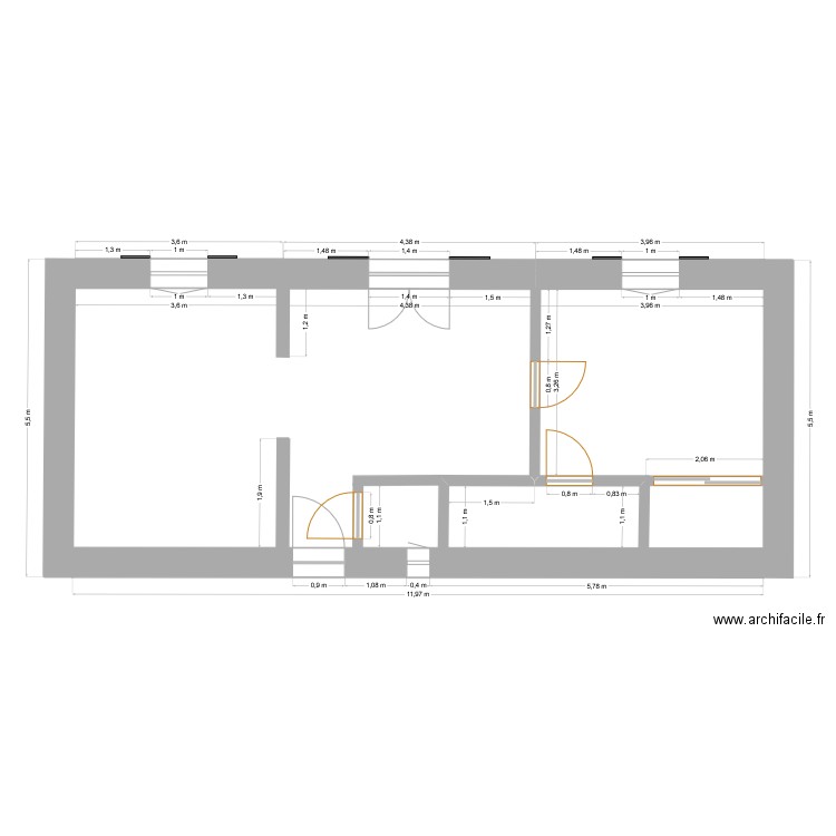 M LEGRAND. Plan de 0 pièce et 0 m2