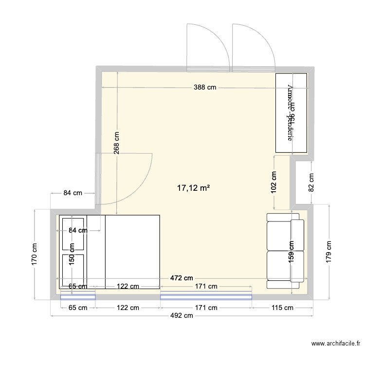 Studio LGV. Plan de 0 pièce et 0 m2