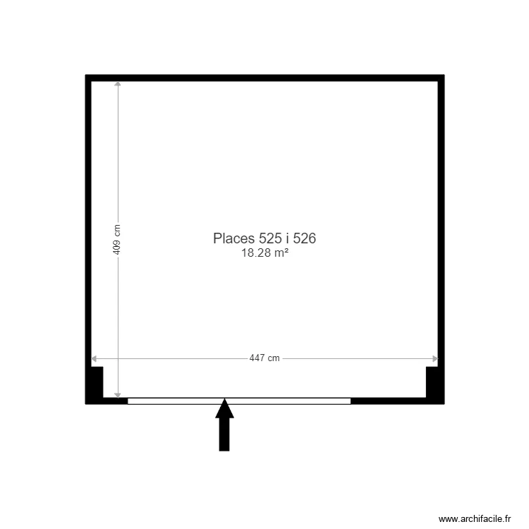 ED FRONTERA BLANCA PARQUINGS. Plan de 