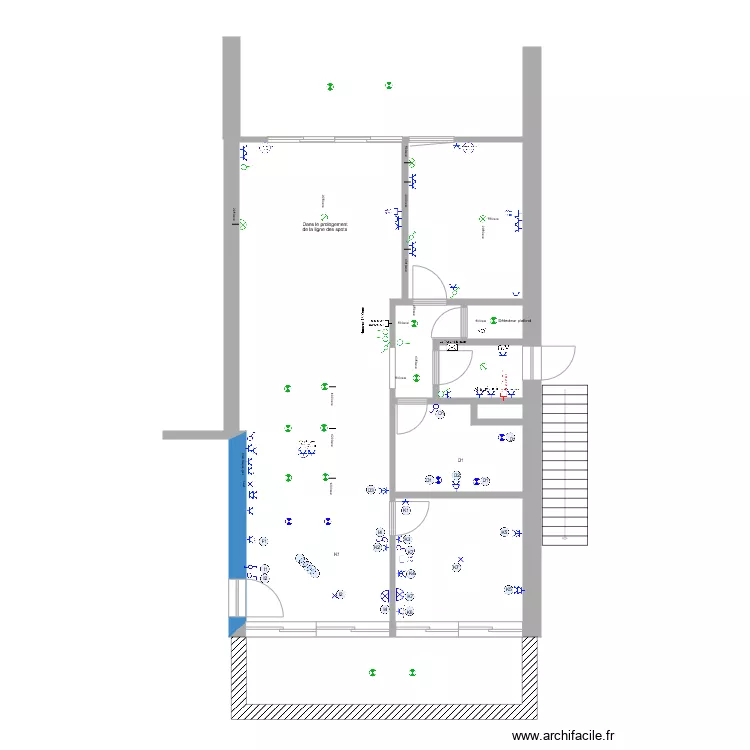 Appartement MEUSE B4. Plan de Appartement MEUSE B4. Plan de