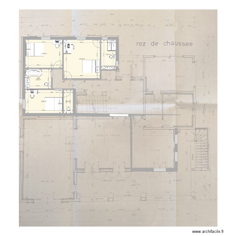 Plan Dreaming 5. Plan de 6 pièces et 51 m2