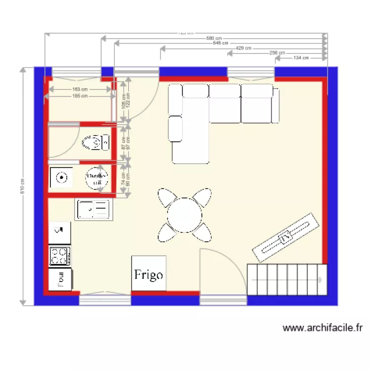 salon 38. Plan de 