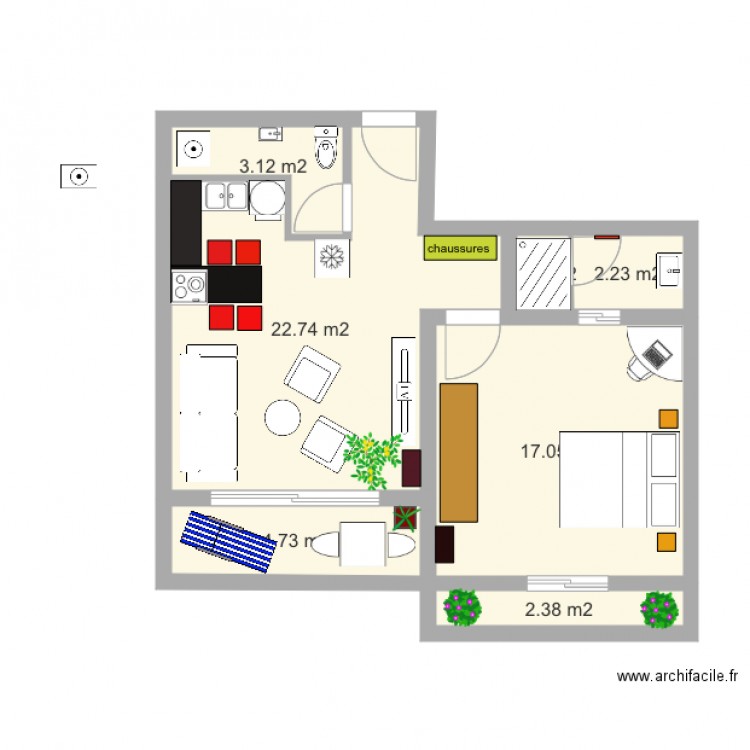 Mario reel meuble 1. Plan de 0 pièce et 0 m2